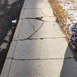 Sidewalk or Curb - Repair at 1626 23 Av SW