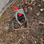 Streetlight Damage at Lake Mead Green SE Lake Bonavista Calgary