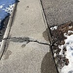 Sidewalk or Curb - Repair at 7736 48 Av NW