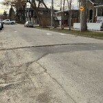 On-Street Bike Lane - Repair at 420 18 Av NW