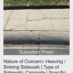Sidewalk or Curb - Repair at 119 Rundleside Cr NE