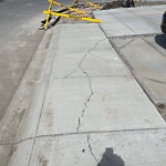 Sidewalk or Curb - Repair at 287 Marina Gv SE