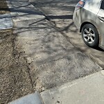 Sidewalk or Curb - Repair at 633 21 Av NW