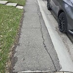 Sidewalk or Curb - Repair at 116 Penmeadows Cl SE