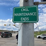 Sign on Street, Lane, Sidewalk - Repair or Replace at 1700 68 St NE