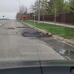 Pothole Repair at 9398 17 Av SW