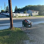 Debris on Backlane at 2002 27 St SE