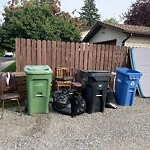 Debris on Backlane at 3324 38 St NE