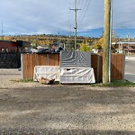 Debris on Backlane at 1938 46 St NW