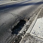 Pothole Repair at 2424 24 Av NW