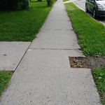 Sidewalk or Curb - Repair at 603 2 Av NW