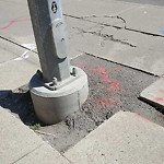 Sidewalk or Curb - Repair at 1311 Centre St NW