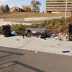 Debris on Street, Sidewalk, Boulevard at 1907 26 St SE