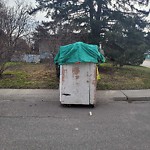 Debris on Street, Sidewalk, Boulevard at 2235 39 St SE