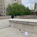 Debris on Backlane(OLD) at 450 1 St SE