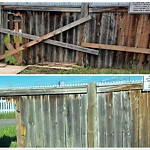 Fence or Structure Concern - City Property at 117 Erin Woods Ci SE