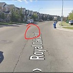 Road Repair at 72 Royal Oak Dr Nw, Calgary, Ab T3 G 5 N8, Canada