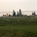 Debris on Street, Sidewalk, Boulevard at 1470 52 St NE