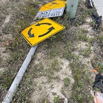 Sign on Street, Lane, Sidewalk - Repair or Replace at 85 Shawnee Bv SW