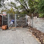 Debris on Backlane at 60 6 St NE