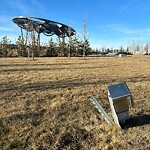 Furniture or Structure Concern in a Park-WAM at 1321 140 Av NW