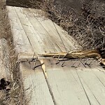 Fence Concern in a Park-WAM at Bow River Pathway At Stoney Trail Nw, 309, Bow River Pathway