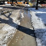 Snow On City-maintained Pathway or Sidewalk-WAM (OLD SR) at 4 Rosevale Dr NW