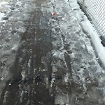 Snow On City-maintained Pathway or Sidewalk-WAM (OLD SR) at 320 5 Av SE