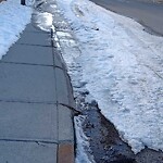 Snow On City Road at 135 Edgebank Ci NW