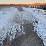 Snow On City-maintained Pathway or Sidewalk-WAM (OLD SR) at 146 Mountain Park Dr SE