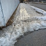 Snow On City-maintained Pathway or Sidewalk-WAM (OLD SR) at 4816 Montana Dr NW