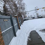 Snow On City-maintained Pathway or Sidewalk-WAM (OLD SR) at 54 Sun Harbour Rd SE