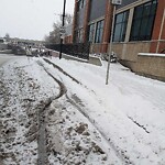 Snow On City-maintained Pathway or Sidewalk-WAM (OLD SR) at 1609 9 Av SE