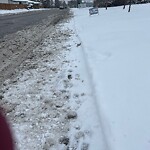 Snow On City-maintained Pathway or Sidewalk-WAM (OLD SR) at 3420 Sarcee Rd SW