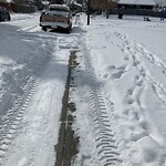 Snow On City-maintained Pathway or Sidewalk-WAM (OLD SR) at 441 Huntley Wy NE