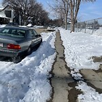 Snow On City-maintained Pathway or Sidewalk-WAM (OLD SR) at 5505 4 A St SW