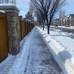 Snow On City-maintained Pathway or Sidewalk-WAM (OLD SR) at 206 Cranford Co SE