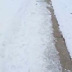 Snow On City-maintained Pathway or Sidewalk-WAM (OLD SR) at 156 Falworth Wy NE