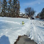 Snow On City-maintained Pathway or Sidewalk-WAM (OLD SR) at 336 Templeview Dr NE