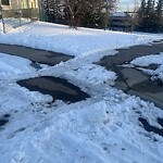 Snow On City-maintained Pathway or Sidewalk-WAM (OLD SR) at 57 Arbour Wood Pl NW