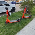 E-Scooter  - Abandoned / Parking Concerns at 737 4 A St NW