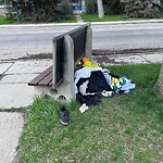 Debris on Street, Sidewalk, Boulevard at 928 19 St NE