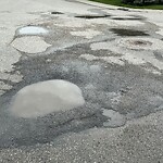 On-Street Bike Lane - Repair at 40 Cranwell Gr SE