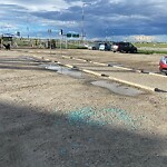 Debris on Street, Sidewalk, Boulevard at 243 Auburn Meadows Pl SE