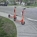 E-Scooter  - Abandoned / Parking Concerns at 623 22 Av SW