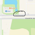 On-Street Bike Lane - Repair at 5485 Country Hills Bv NE