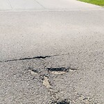 On-Street Bike Lane - Repair at 34 Auburn Shores Wy SE