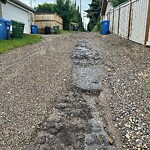 Backlane Maintenance at 3031 26 St SW