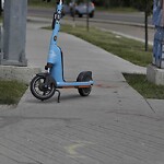 E-Scooter  - Abandoned / Parking Concerns at 1 1 Ave NE