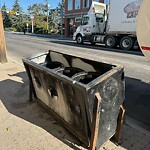 Debris on Street, Sidewalk, Boulevard at 901 9 Av SE